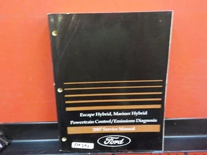 2007 FORD ESCAPE HYBRID POWERTRAIN CONTROL EMISSIONS DIAGNOSIS MANUAL (FM342) - Imagen 1 de 2