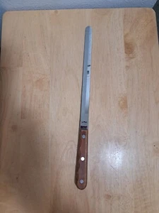 Vintage 9” 3/8 R&S Carving Slicing Stainless Steel Japan Knife - Picture 1 of 13