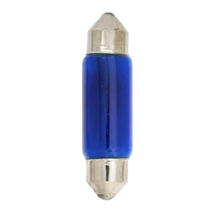 Soffitte 12V 5W S8,5 11x39mm Blau Glühbirne Lampe Birne 12Volt 5 Watt C5W - Bild 1 von 1