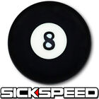 BLACK 8 BALL SHIFT KNOB FOR MANUAL SHORT THROW GEAR SHIFTER SELECTOR 16X1.5 K67