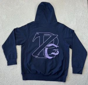 Zepanese Club Hoodie Sweatshirt Mens XL Embroidered Streetwear Athleisure Japan - Picture 1 of 8