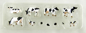 N Scale Holstein Cows (11 pcs) - Woodland Scenics #A2187 - Picture 1 of 2
