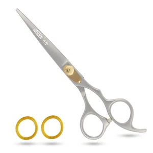 NIXCER HAIR CUTTING SCISSORS RAZOR EDGE JAPANESE STEEL SHEARS 6.5" SAND - Picture 1 of 8