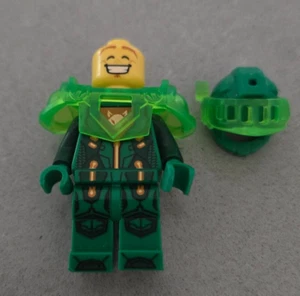 Lego Nexo Knights Aaron Fox Minifigure 70332 Bright Green Visor nex021 - Picture 1 of 3