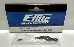 E-FLITE HELICOPTER PART - EFLH1432 WASHOUT CONTROL ARM LINK SET : B400 (NEW) - Picture 1 of 4