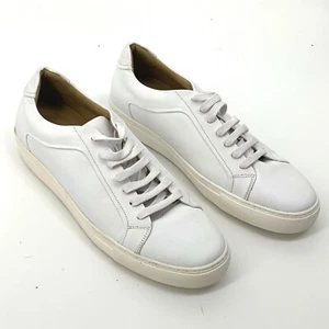Mercanti Fiorentini Men’s White Leather Shoes 48600 Sz 12M - Picture 1 of 9