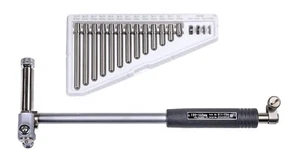 Mitutoyo 511-704 Dial Bore Gage 100-160 mm Stem diameter 8 mm W/O dial indicator - Picture 1 of 3