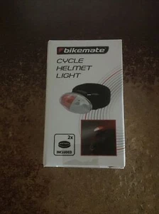 BIKEMATE CYCLE HELMET LIGHT BIRTHDAY CHRISTMAS CYCLING EXERCISE - Picture 1 of 1