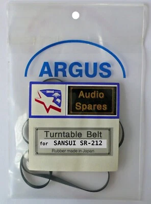 Turntable Belt for SANSUI SR-212 ,  SR212 Turntable  - image 1 of 4