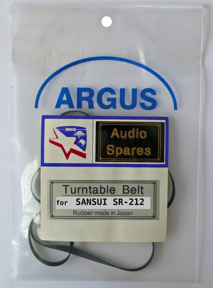 Turntable Belt for SANSUI SR-212 ,  SR212 Turntable  - Image 1 of 4