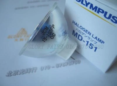 Lâmpada halógena Olympus MD-151 JCM 15-150FP 150W 15V V70 endoscópio 15V150W lâmpada - Imagem 1 de 4