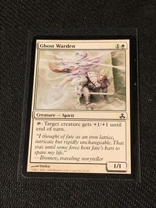 Magic the Gathering Guildpact Ghost Warden - Bild 1 von 2