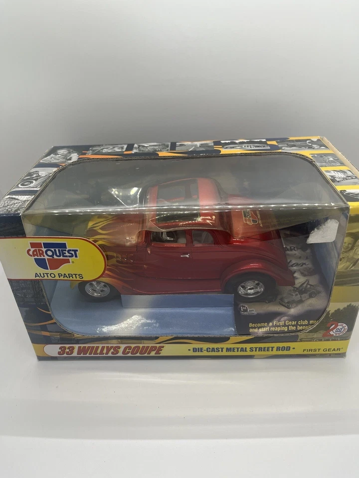 First Gear 1st 1933 Willys Coupe CARQUEST
