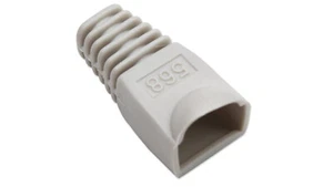 RJ45-Steckerabdeckung 6,2 mm grau /10 Stück/  - Bild 1 von 1