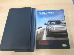 LAND ROVER FREELANDER 2 HANDBOOK OWNERS MANUAL WALLET 2006-2010 - Picture 1 of 1