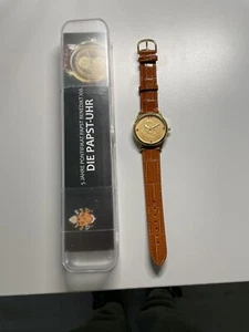 Papst Armbanduhr - 5 Jahre Papst Benedikt Tadellos in OVP Ungetragen - Bild 1 von 4