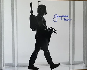 Star Wars Jeremy Bulloch Boba Fett Autograph 11x14 Photo -GENUINE Signed - Picture 1 of 2