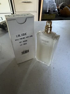 New VTG LALIQUE Voile Parfumant Spray 100ml/3.3 oz Tester Perfume - Picture 1 of 3