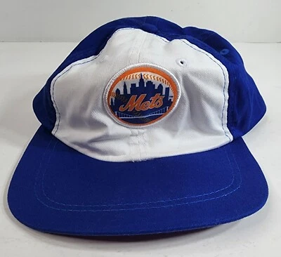 New York Mets 2018 M&Ms Stadium Giveaway Reversable Rally Cap Hat New  Adjustabl - Image 1 of 4