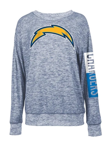 Los Angeles Chargers Sweater Women's Knit Pullover Cover