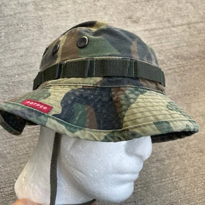 ROTHCO Camo Boonie Hat Bucket Hat Military Hat Size 7 EUC - Picture 1 of 6