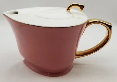 YEDI INSIDE OUT CORAZÓN ROSA+BLANCO ESMALTE PORCELANA TETERA- Foto 1 de 4