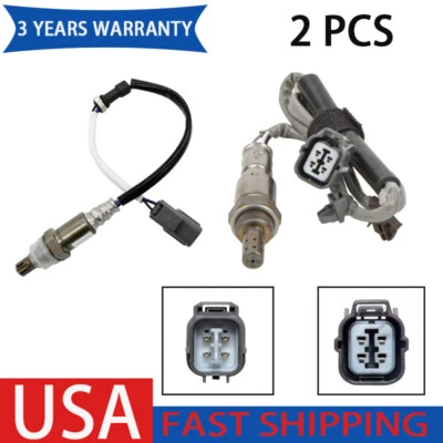 2PCS Up+Downstream Oxygen O2 Sensor for Honda S2000 2.2L L4 2006 2007 2008 2009 Foto 1 de 4