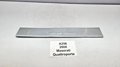 ✅03-08 OEM Maserati Quattroporte Front Right Door Scuff Sill Plate Trim * - Image 1 of 4