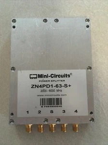 Mini-Circuits ZN4PD1-63-S+ Power Splitter 2000-6000 MHz - Picture 1 of 1