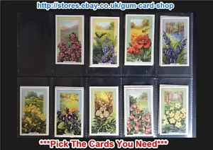 GALLAHER - WILD FLOWERS 1939 (G) ***PICK THE CARDS YOU NEED*** - Picture 1 of 11