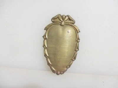 Vintage Brass Furniture Ormolu Hardware Mount Old Husks Antique 1914 - £6 each - Image 1 of 4