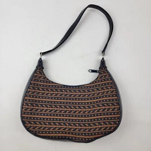 Cebra's Bags Made In Columbia Womens Purse Handbag Brown Blue - Picture 1 of 7