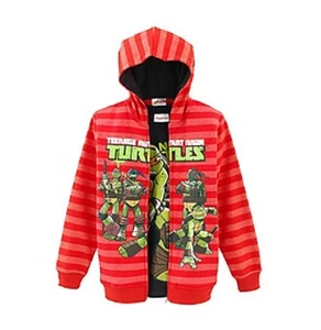 Teenage Mutant Ninja Turtles® Boys' Red Fleece Hoodie + Short Sleeve Tee size 18 - Picture 1 of 1