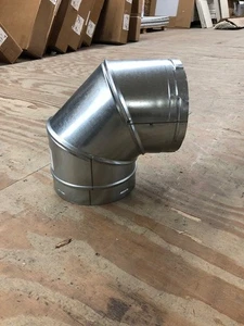 CODO 58DVA-E90 DURAVENT 90 GRADOS - Imagen 1 de 3