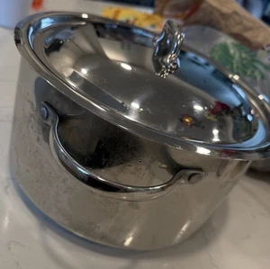 Princess House 6 QT 18/10 Stainless Steel Pot With Lid - Picture 1 of 7