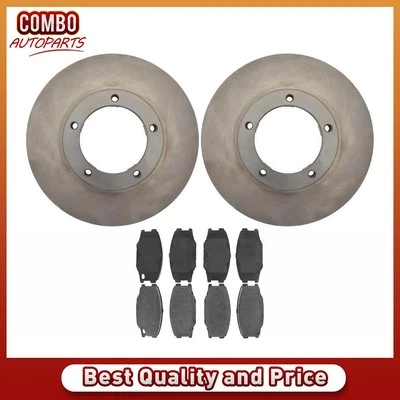 Juego de pastillas de freno de disco delanteras rotor de freno de disco para Mitsubishi Fuso FE 2000-2004 Foto 1 de 4