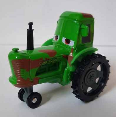 CARS Disney pixar TRATTORE VERDEMARRONE TRACTOR sfuso nuovo mattel loose maclama - Immagine 1 di 4