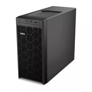 Serveur tour Dell PowerEdge T350 8LFF : Xeon E-2374G, 32 Go DDR4, H355 SAS - Photo 1/4