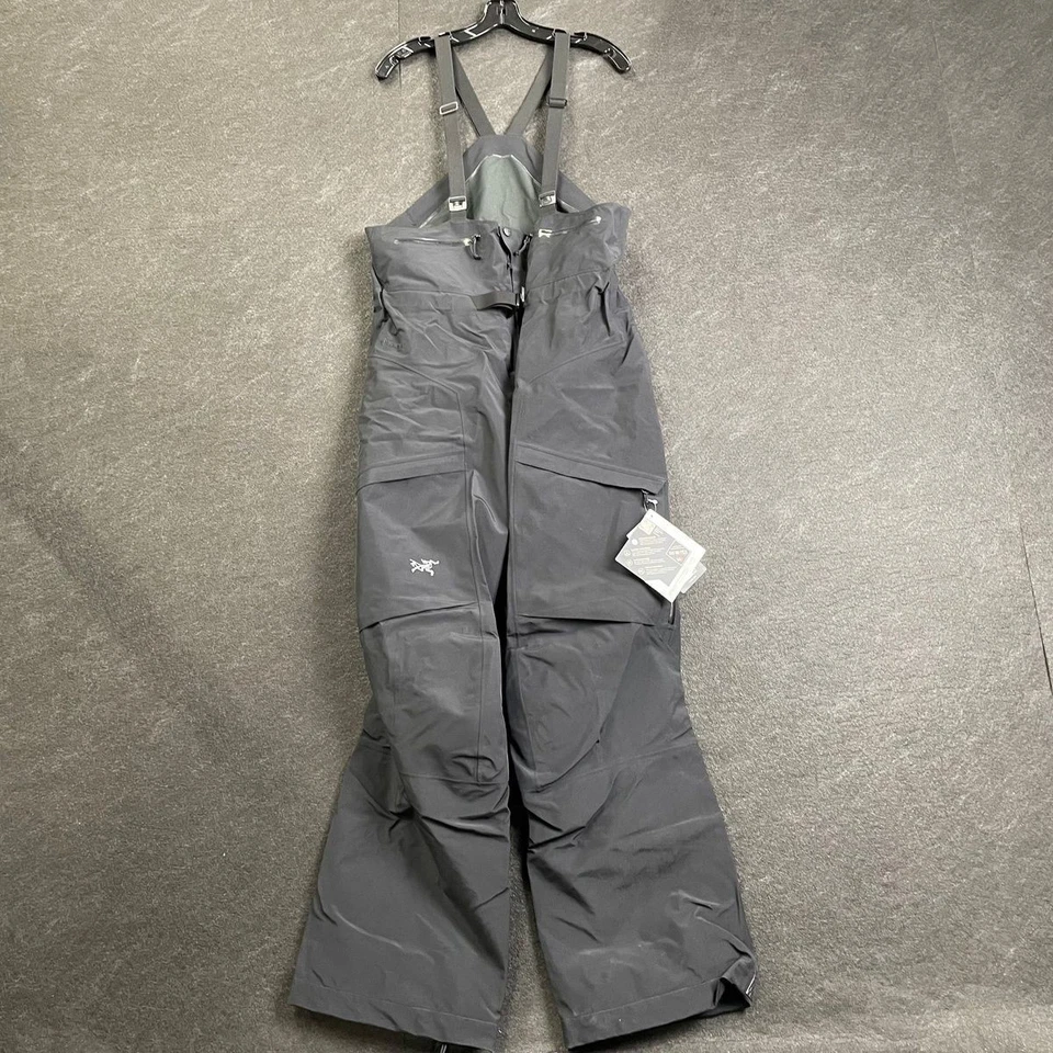 ARC'TERYX Ski Guide Bib Pant Men's Size L Black 25495  - Image 1 of 4