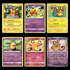 6x Dedenne Lot 34 XY Furious Fists Pokemon Cards Collection Set Deck Building - Picture 1 of 2