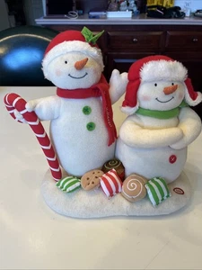 Hallmark 2008 Jingle Pals Seasons Treatings Singing Dancing Snowman Plush TESTED - Picture 1 of 6