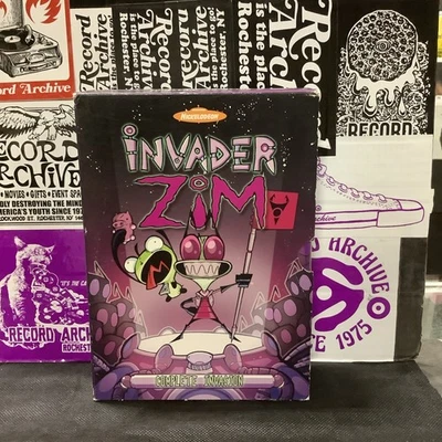 Invader Zim: Complete Invasion 6 Disc Set w/ Slipcover + Inserts Missing Disc 2 - Image 1 of 4
