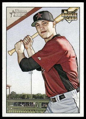 Bowman Heritage #226b Hunter Pence 2007 sin firma en el frente Astros de Houston Foto 1 de 2