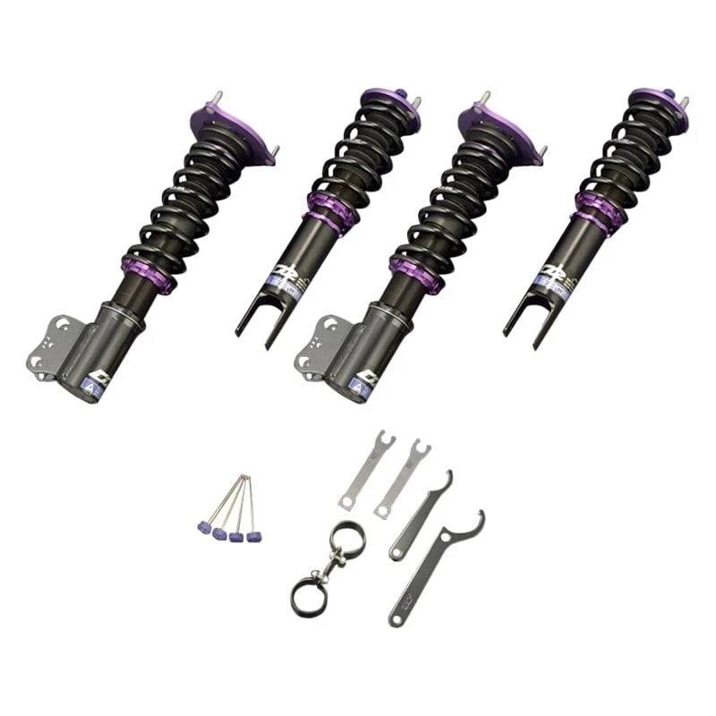 For Lexus RC F 15-18 D2 Racing 0"-2" x 0"-2" RS Series Front & Rear Coilover Kit - Image 1 of 1