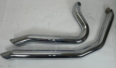 Harley-Davidson 00-06 Softail BG3 Exhaust Mufflers Pipes - Image 1 of 4