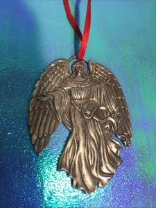 Reed & Barton Engel silberfarben Weihnachtsschmuck - Bild 1 von 3