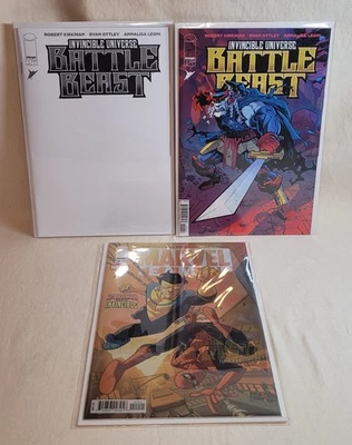 Marvel Team-Up #14 (2025) Battle Beast  Comic Book Lot Of 3 - Image 1 of 4