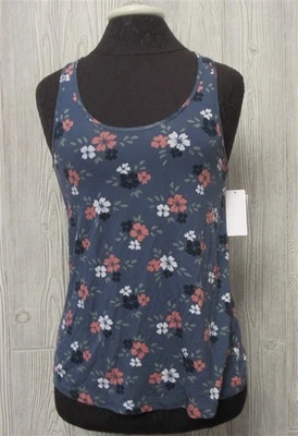 NEW honeydew Calcite Floral Lace Tank Cami Blue 98601 - Image 1 of 3