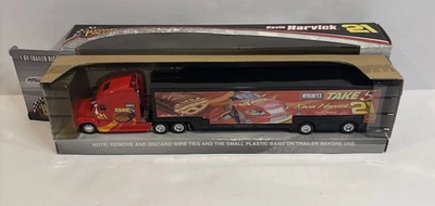 2006 Winners Circle Nascar #21 Kevin Harvick Hershey’s Take 5 1:64 Trailer Rig - Image 1 of 4