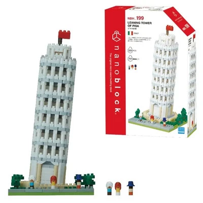 Japan NEW Kawada Nanoblock Leaning Tower of Pisa NBH_199 990 Pieces - Image 1 of 4